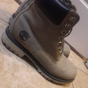 GREY / NAVY BLUE TIMBERLAND
